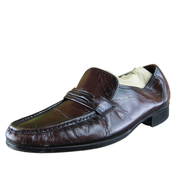 Florsheim 33455 Men Loafer‎ Shoes Size 8.5 Medium Brown Leather Slip On main image 7